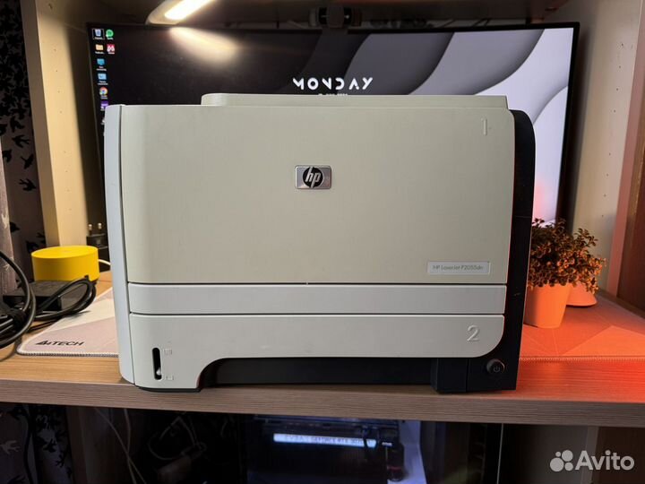 Лазерный принтер HP LaserJet P2055dn (402 стр.)