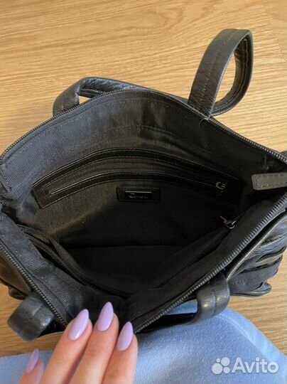 Сумка натуральная кожа domani