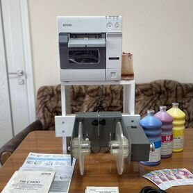 Цветной принтер этикеток Epson ColorWorks C3400 (к