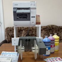 Цветной принтер этикеток Epson ColorWorks C3400 (к