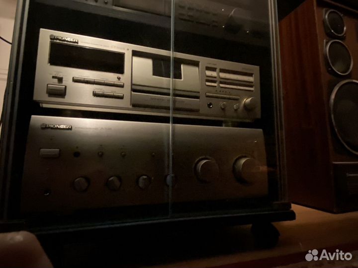 Музыкальный Центр Pioneer с колонками jamo и radio
