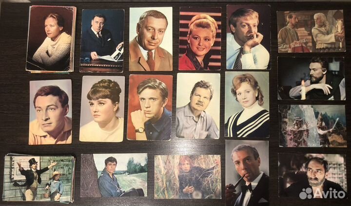 Открытки актёров, фото СССР