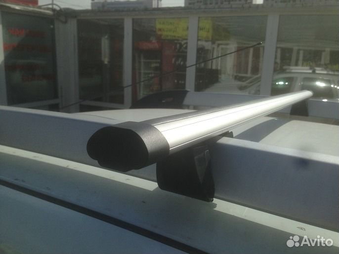 Багажник аэродинамический на широкие рэйлинги