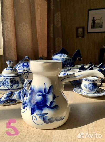 Гжель посуда