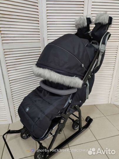 Новые санки-коляска Ника 7-5sk
