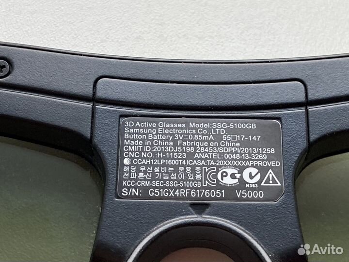 3D очки samsung