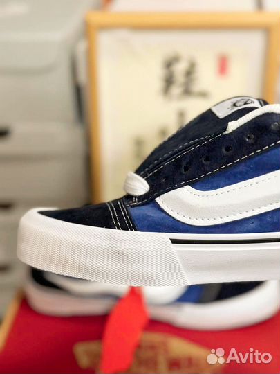 Кеды Vans Knu Skool premium navy blue true white