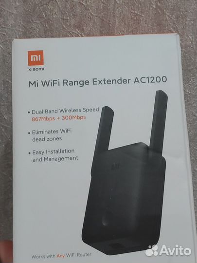 Усилитель сигнала Xiaomi Mi Range Extender AC1200