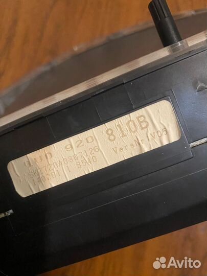 Приборная панель skoda octavia tour