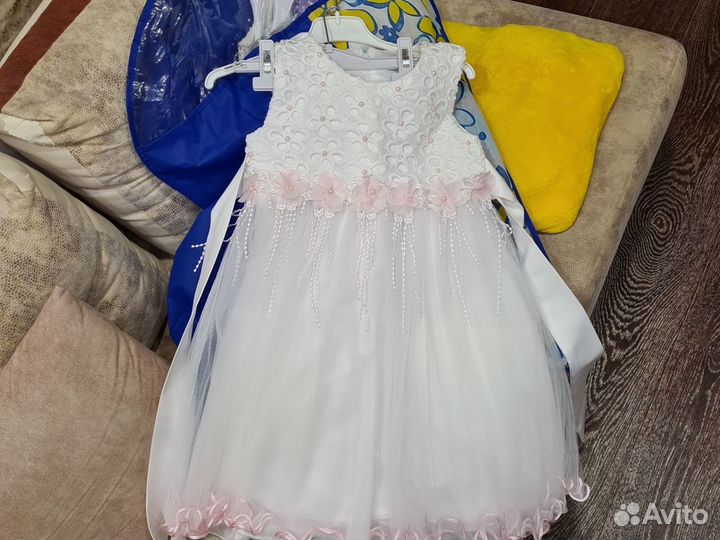 Праздничное платье для девочки р.104-110-116