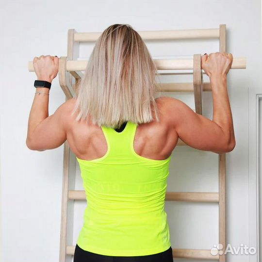 Деревянная шведская стенка