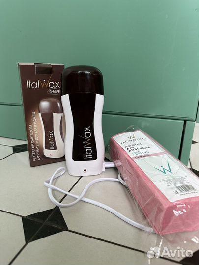 Воскоплав и полоски для депиляции