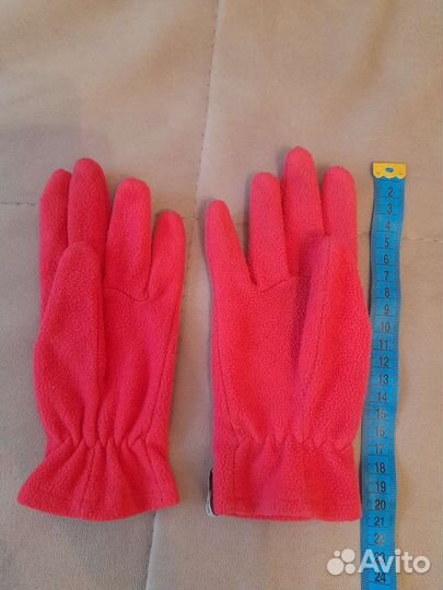 Перчатки флисовые