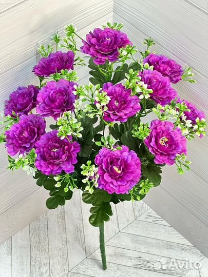 Искусственные цветы упаковка 20 штук