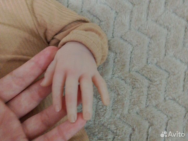 Кукла Реборн девочка мягконабивная 60 см