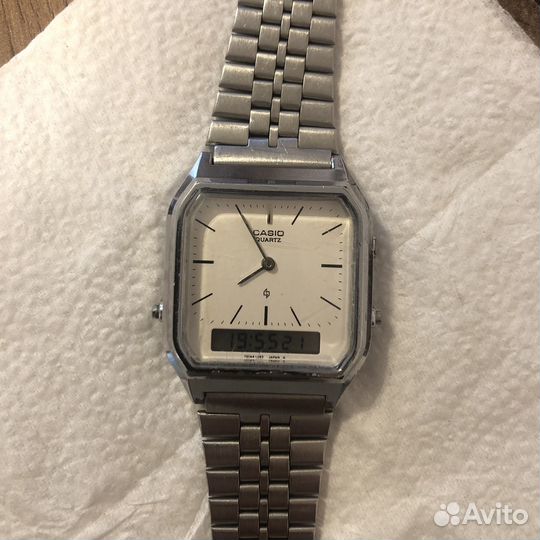 Часы Casio AQ-222 / редкие / винтаж