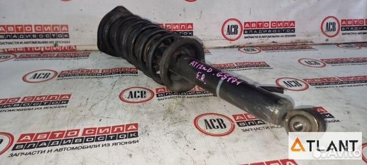 Стойка передняя правая toyota crown