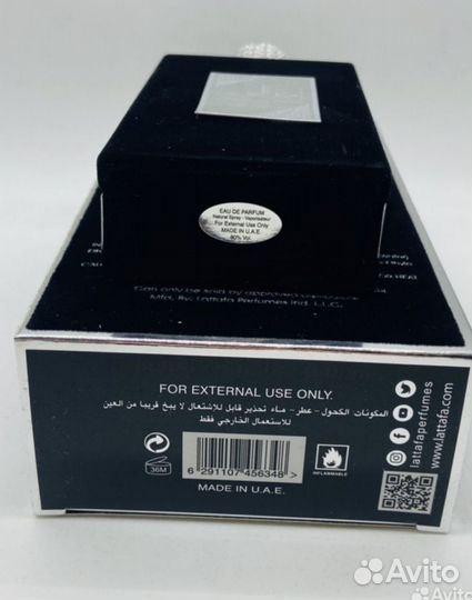 Lattafa Черный Султан 100ml