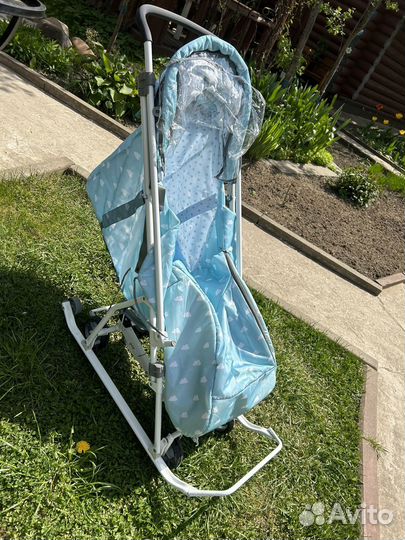 Коляска санки