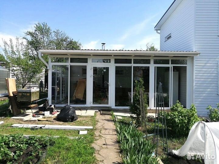 Аллюминиевые окна в Дом