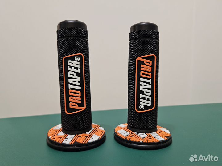 Грипсы руля Pro Taper чёрно-оранжевые