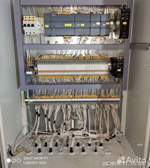 Проект сборка шкафов управления плк. Визуализация