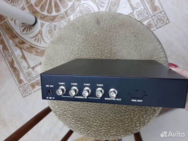 Блок видеонаблюдения hdv-04lc на 4 камеры