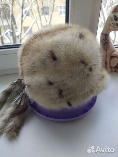 Шапка норковая женская