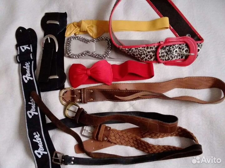 Шали, платки, шарфы, галстуки, ремни