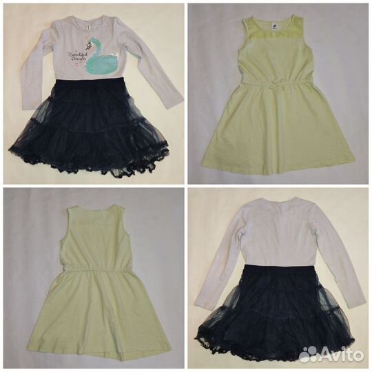 Пакет одежды для девочки 122-128