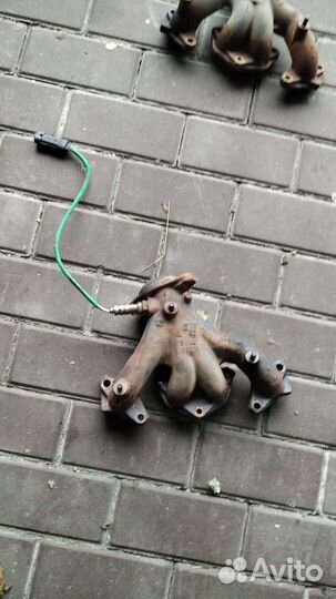 Renault logan 1 коллектор выпускной