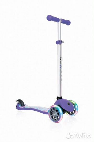 Самокат детский трехколесный Globber Primo Fantasy