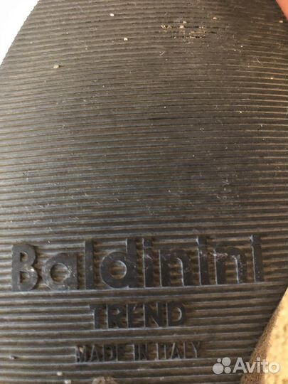 Сапоги женские натуральная замша Baldinini ориг