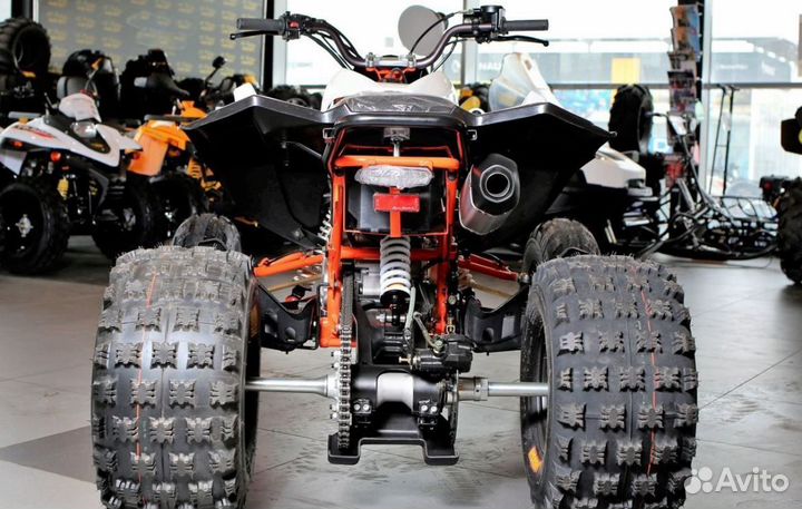 Квадроцикл Kayo Tor-3 C черно-белый