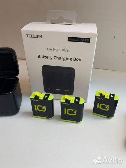 Зарядное устройство для GoPro экшн камер новый