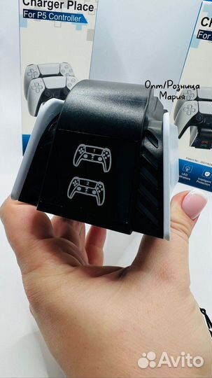 Зарядная станция для геймпадов ps5