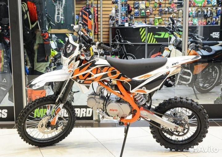 Питбайк kayo basic TT125 17/14 KRZ (механ. сцепл)