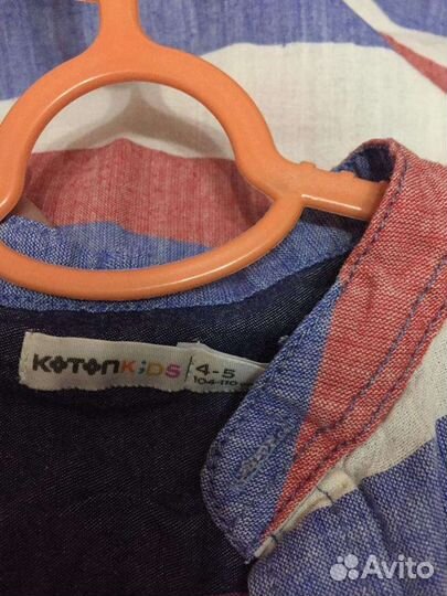 Рубашки на 3-4 года пакет