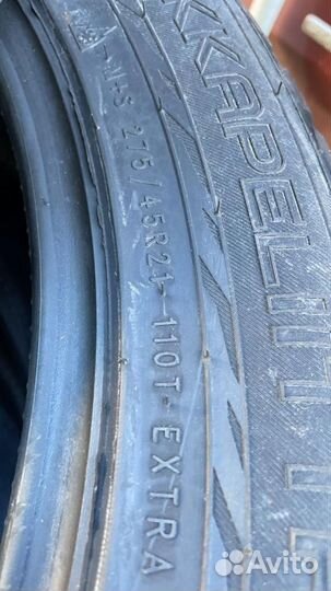 Nokian Tyres Hakkapeliitta 9 SUV 275/45 R21 110T