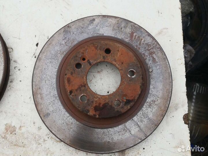 Диск тормозной передний Митсубиси асх