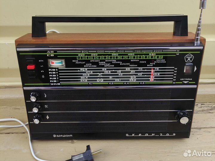Радиоприемник океан 209. С фм