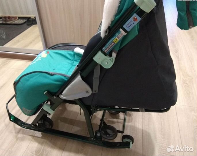 Санки коляска ника kids