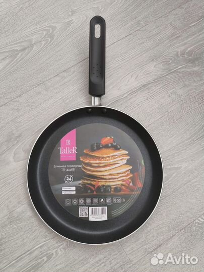 Сковорода блинная новая Таллер 24см