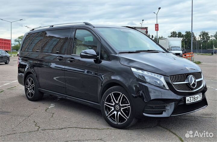 Аренда Mercedes V-class AMG 2023 год с водителем