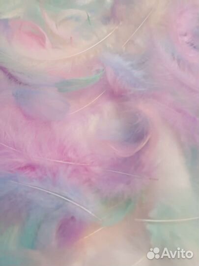 Разноцветные перья для рукоделия, подарка