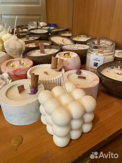 Свечи из натурального воска