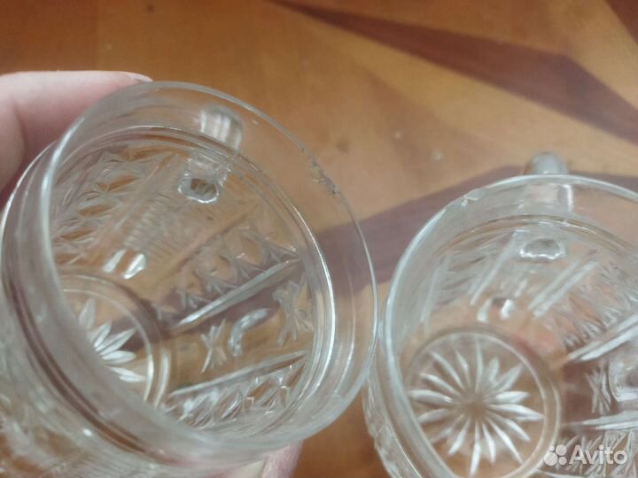 Стаканы раритетные 80 годов, 6 шт