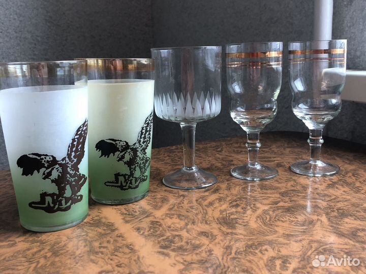 Стаканы, фужеры СССР