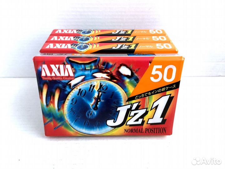 Аудиокассеты кассеты Axia (Fuji) J'z 1 50 - 1997 г