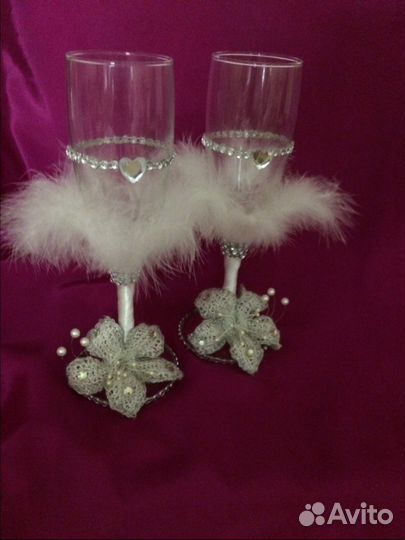 Свадебные бокалы
